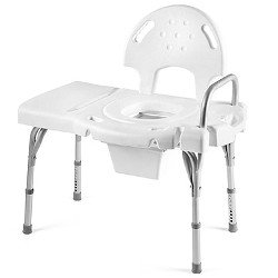 Invacare I-Class Heavy Duty Transfer Bench with Commode Opening